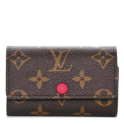 Louis Vuitton Monogram 6 Key Multicles Holder Fuchsia 1 of 6