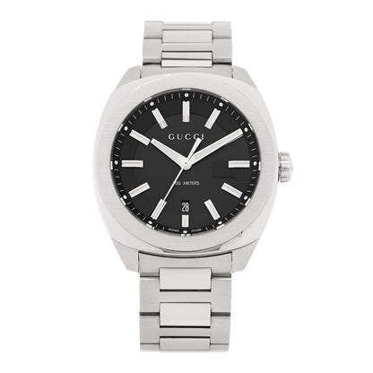 Gucci Stainless Steel 40mm GG2570 Quartz Watch Black 1 of 5