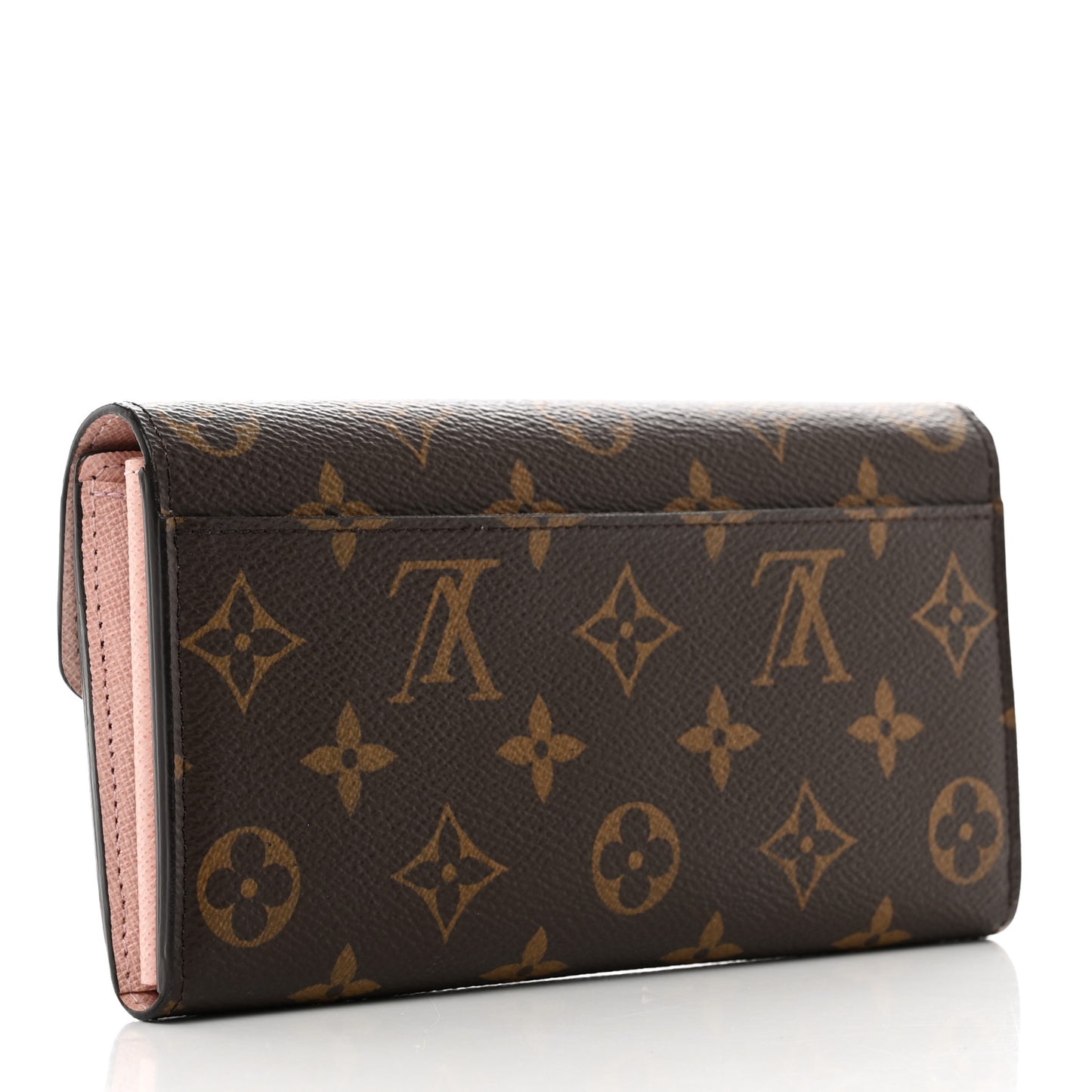Monogram Sarah Wallet NM Rose Ballerine