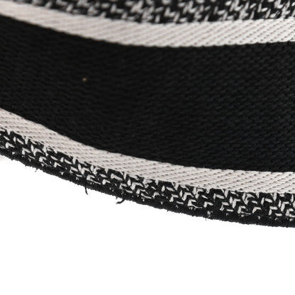 Christian Dior Canvas Embroidered Shoulder Strap Black Ultramatte 6 of 7
