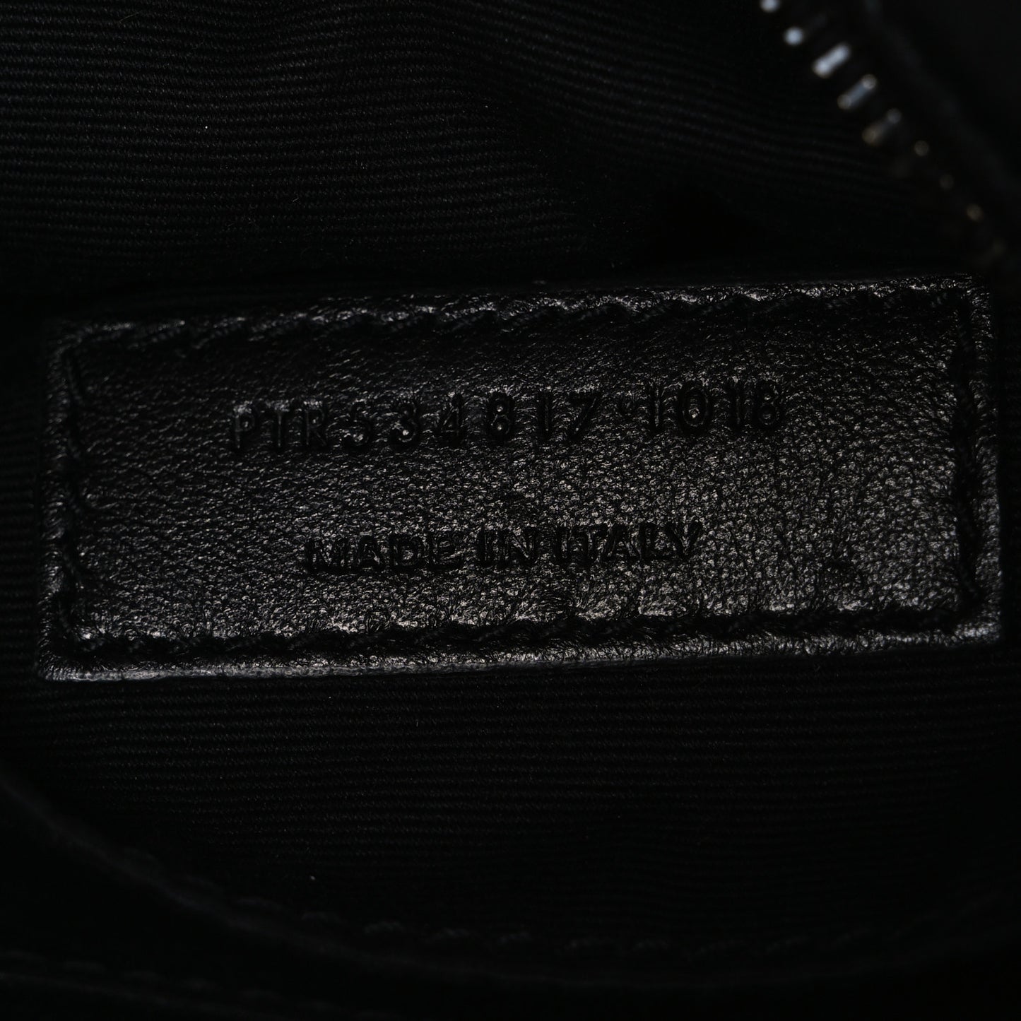 Calfskin Matelasse Monogram Lou Belt Bag Black