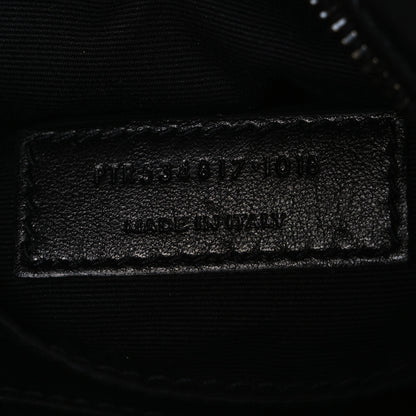 Saint Laurent Calfskin Matelasse Monogram Lou Belt Bag Black 7 of 10