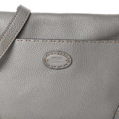 Fendi Cuoio Romano Selleria Crossbody Peltro 9 of 10