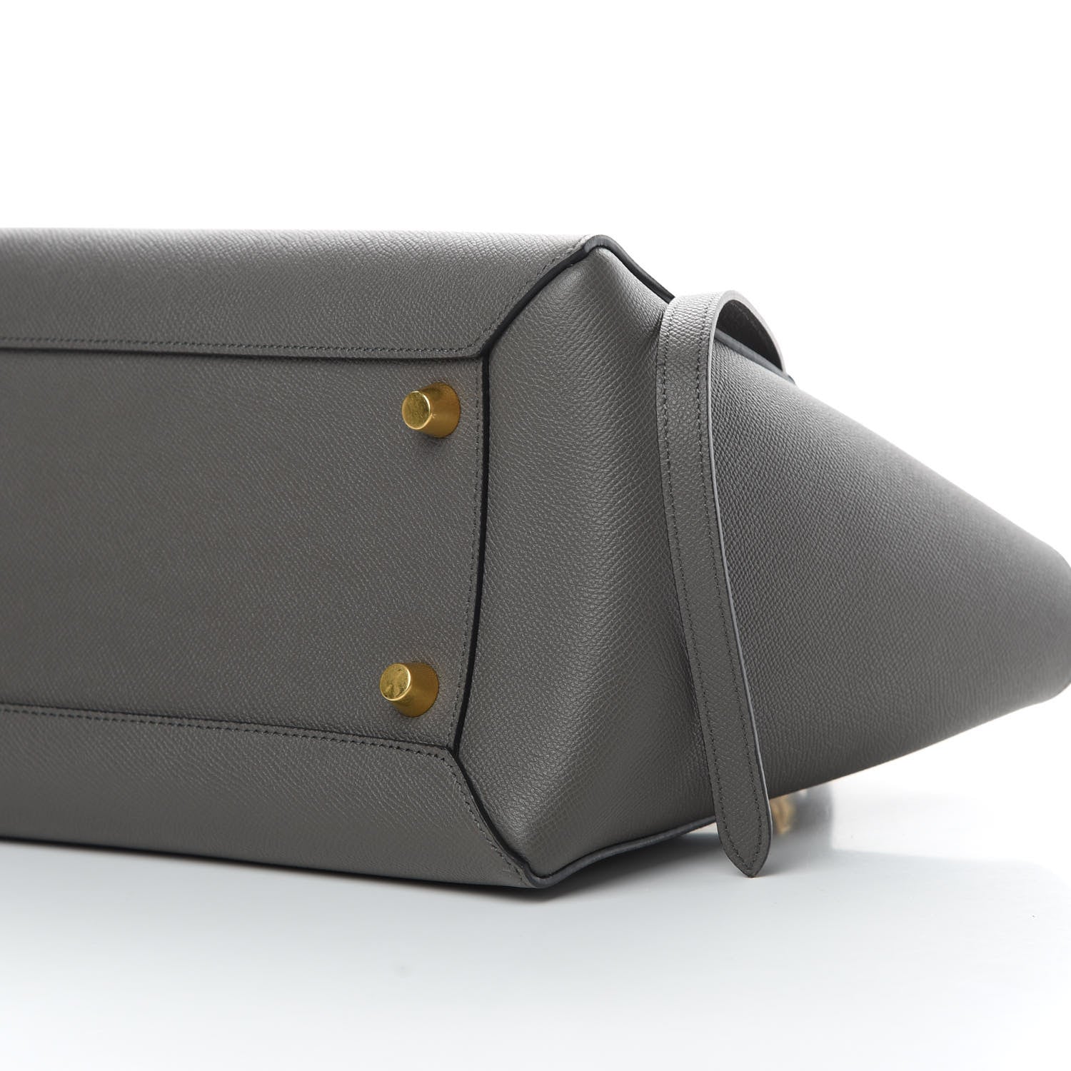 Celine Grained Calfskin Mini Belt Bag Grey 11 of 11
