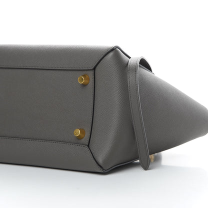Celine Grained Calfskin Mini Belt Bag Grey 11 of 11