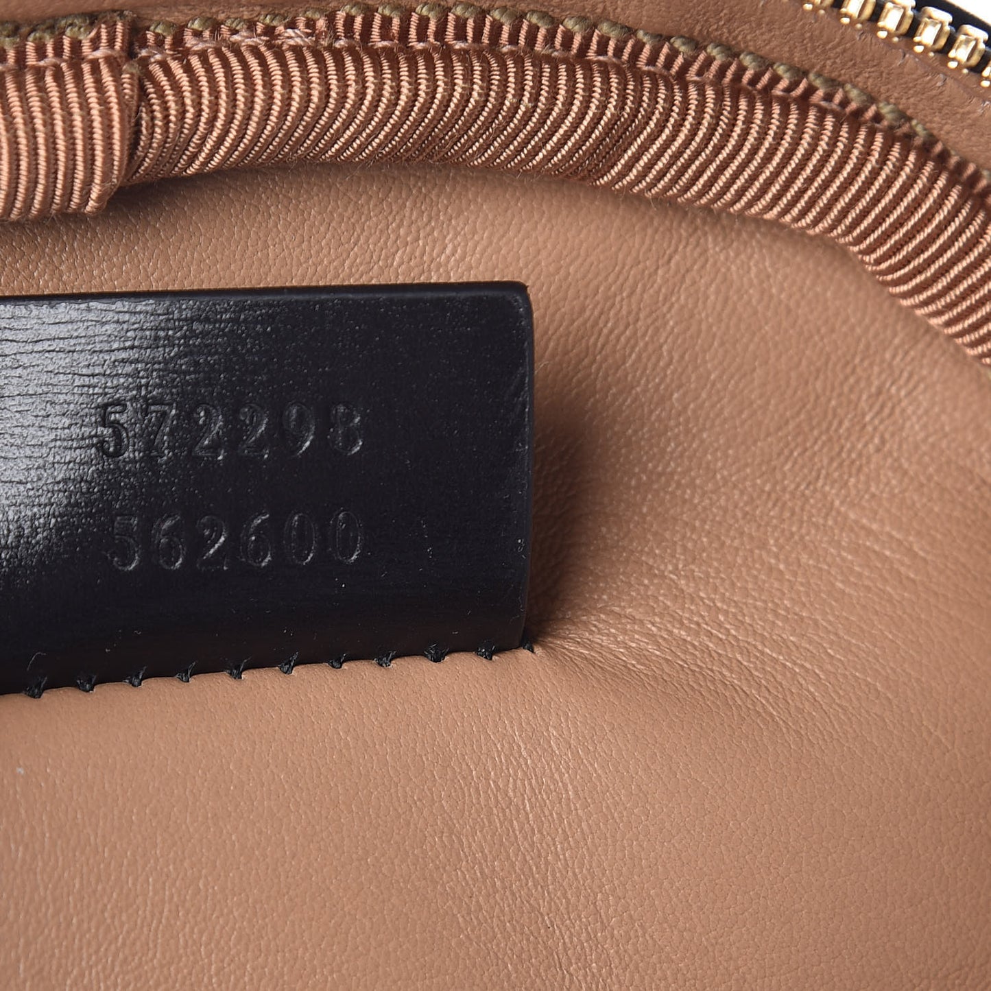 Calfskin Trapuntata Zumi Belt Bag Black