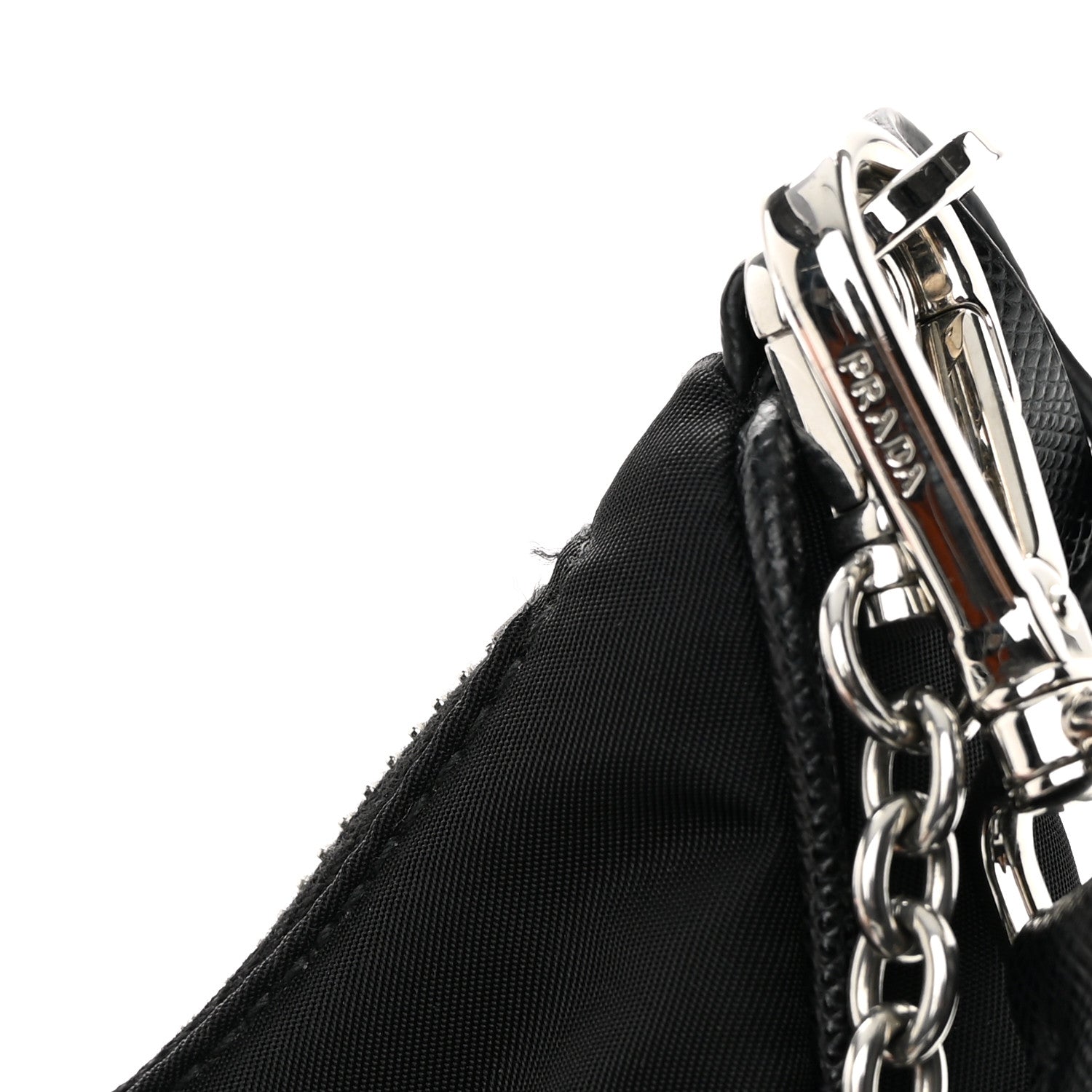 Prada Nylon Re-Edition 2005 Shoulder Bag Black 13 of 16