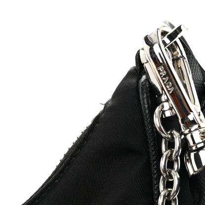 Prada Nylon Re-Edition 2005 Shoulder Bag Black 13 of 16