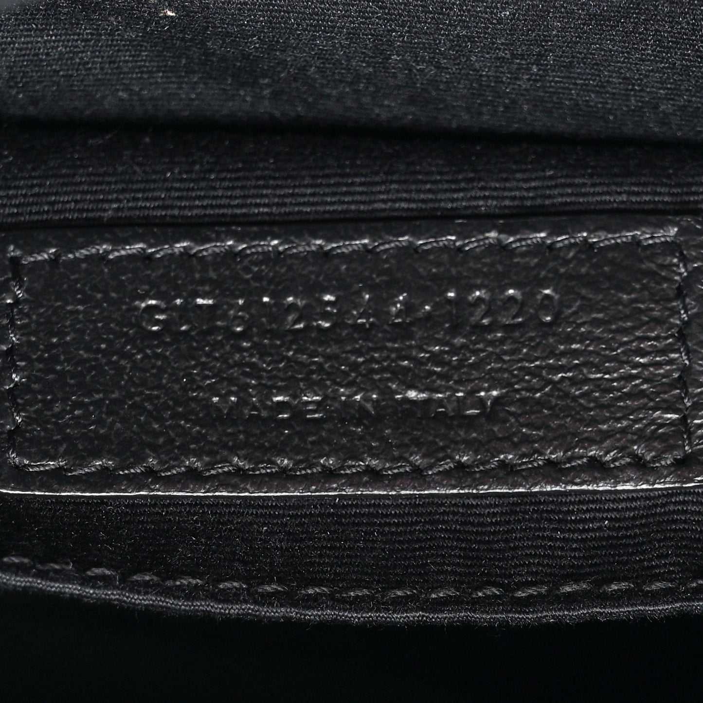 Calfskin Matelasse Monogram Lou Camera Bag Black