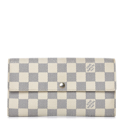Louis Vuitton Damier Azur Sarah Wallet 1 of 15