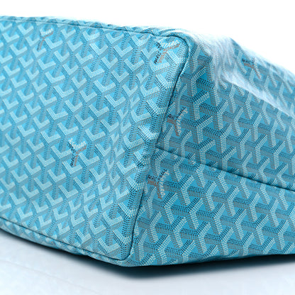 Goyard Goyardine Saint Louis GM Turquoise 9 of 10