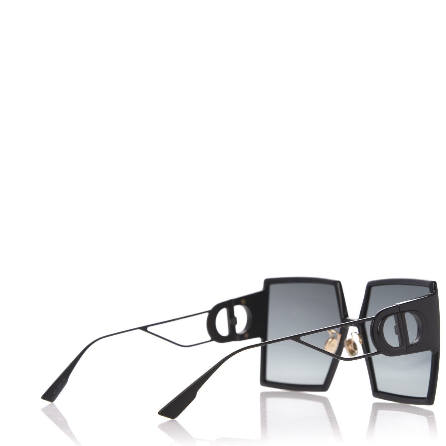 Christian Dior Square 30 Montaigne Sunglasses Black 4 of 7