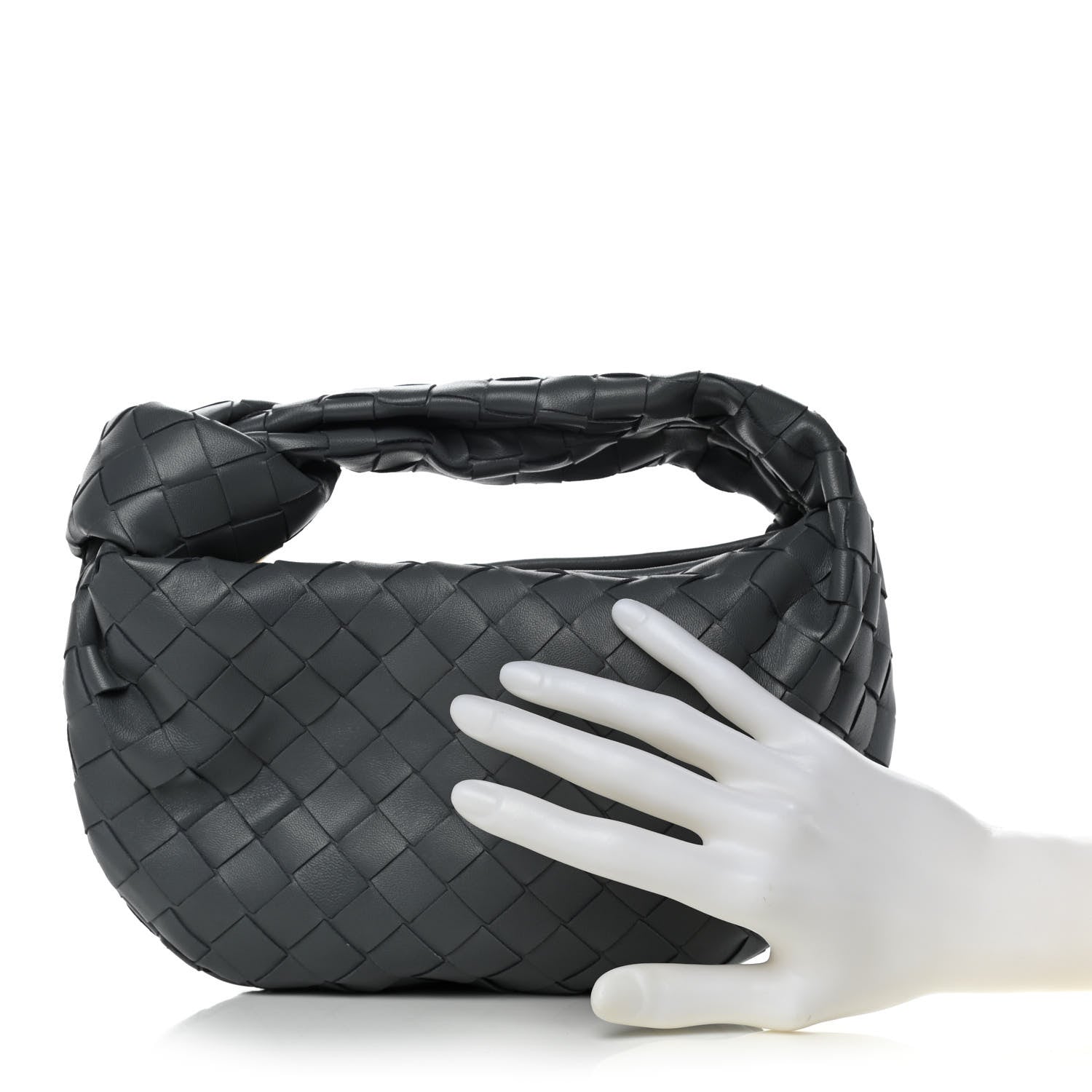 Bottega Veneta Nappa Intrecciato Mini Jodie Krim 2 of 10