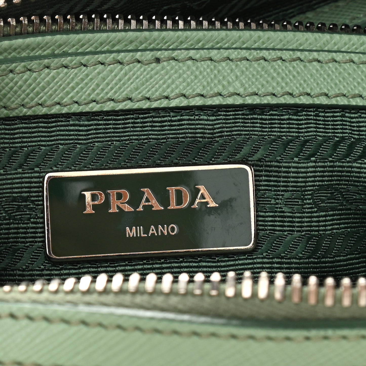 Saffiano Lux Top Handle Crossbody Bag Acquamarina