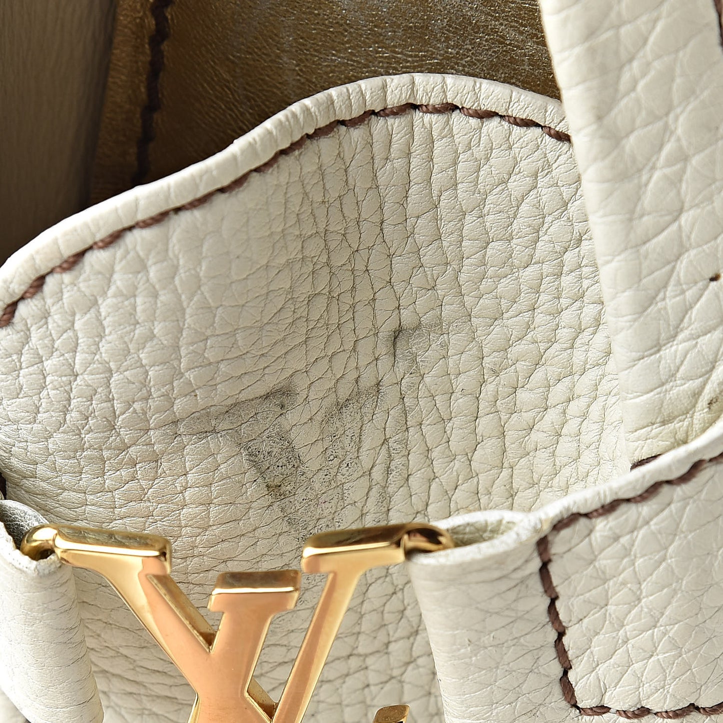 Calfskin Monte Carlo Moccasin Loafers 41 Ivory