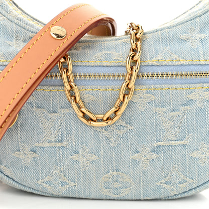 Louis Vuitton Monogram Denim Loop Sky Denim 7 of 9