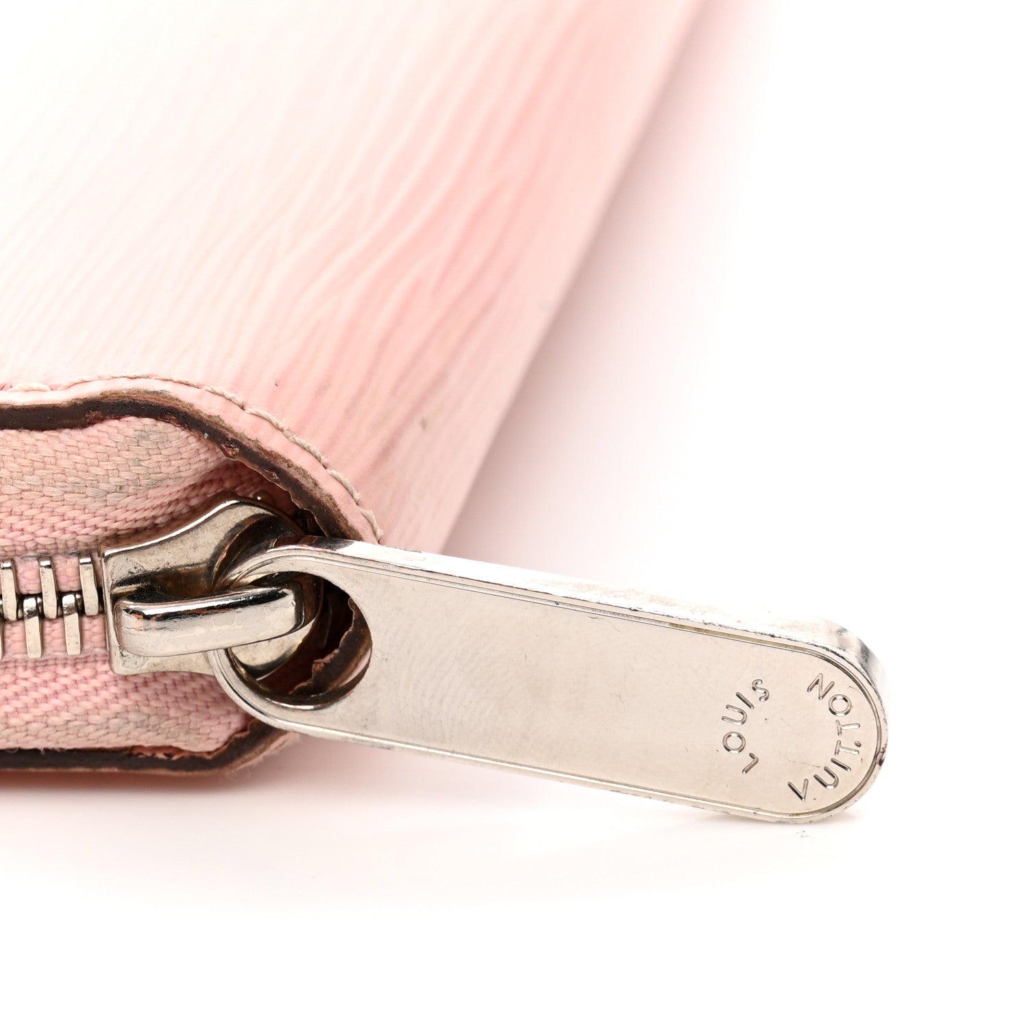 Louis Vuitton Epi Zippy Wallet Rose Ballerine 7 of 11