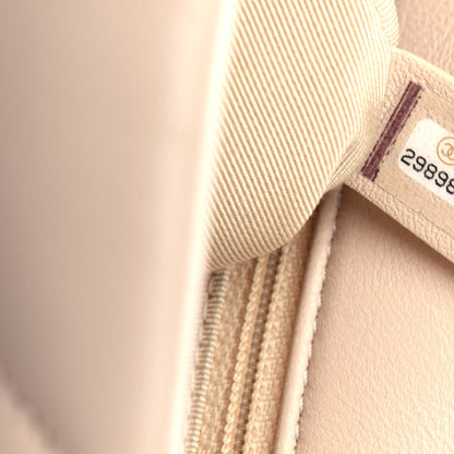 Chanel Lambskin Quilted Large Chanel 19 Flap Light Beige 7 of 10