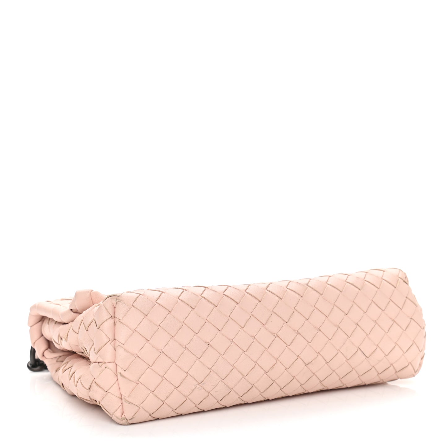 Nappa Intrecciato Baby Olimpia Shoulder Bag Petale
