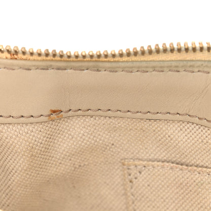 Gucci Guccissima Web Small Mayfair Bow Detail Shoulder Bag Beige Off White 11 of 13