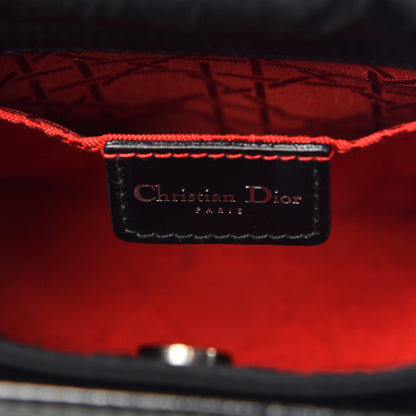 Christian Dior Patent Top Handle Bag Black 7 of 8