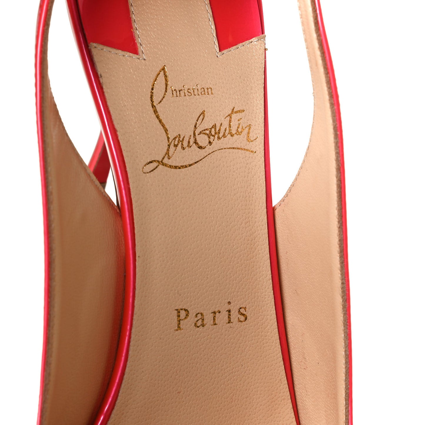 Patent Clare Sling 80 Pumps 39 Fluo Rose