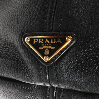 Prada Vitello Daino Hobo Nero Black 6 of 10