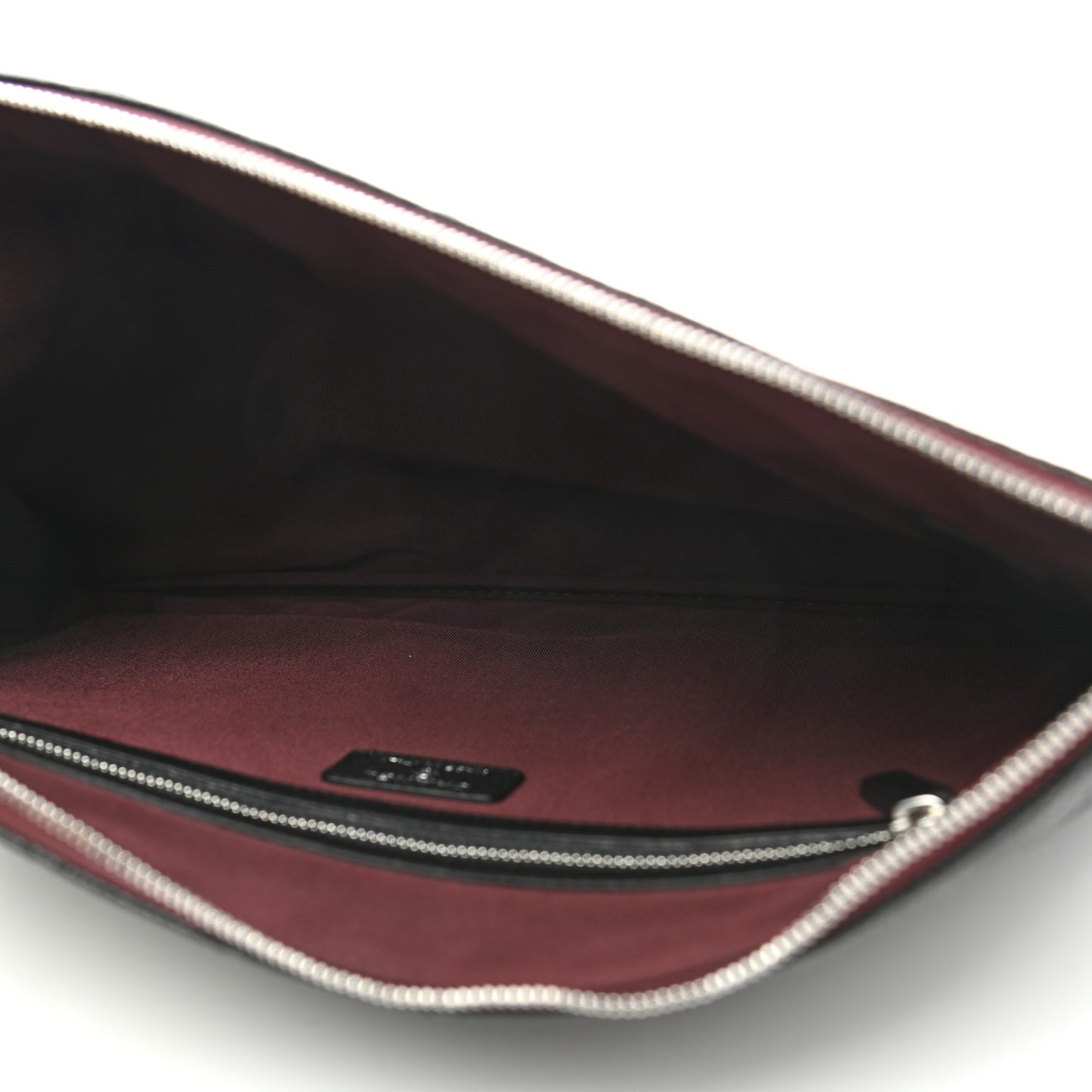 Caviar Quilted Large Cosmetic Case Black