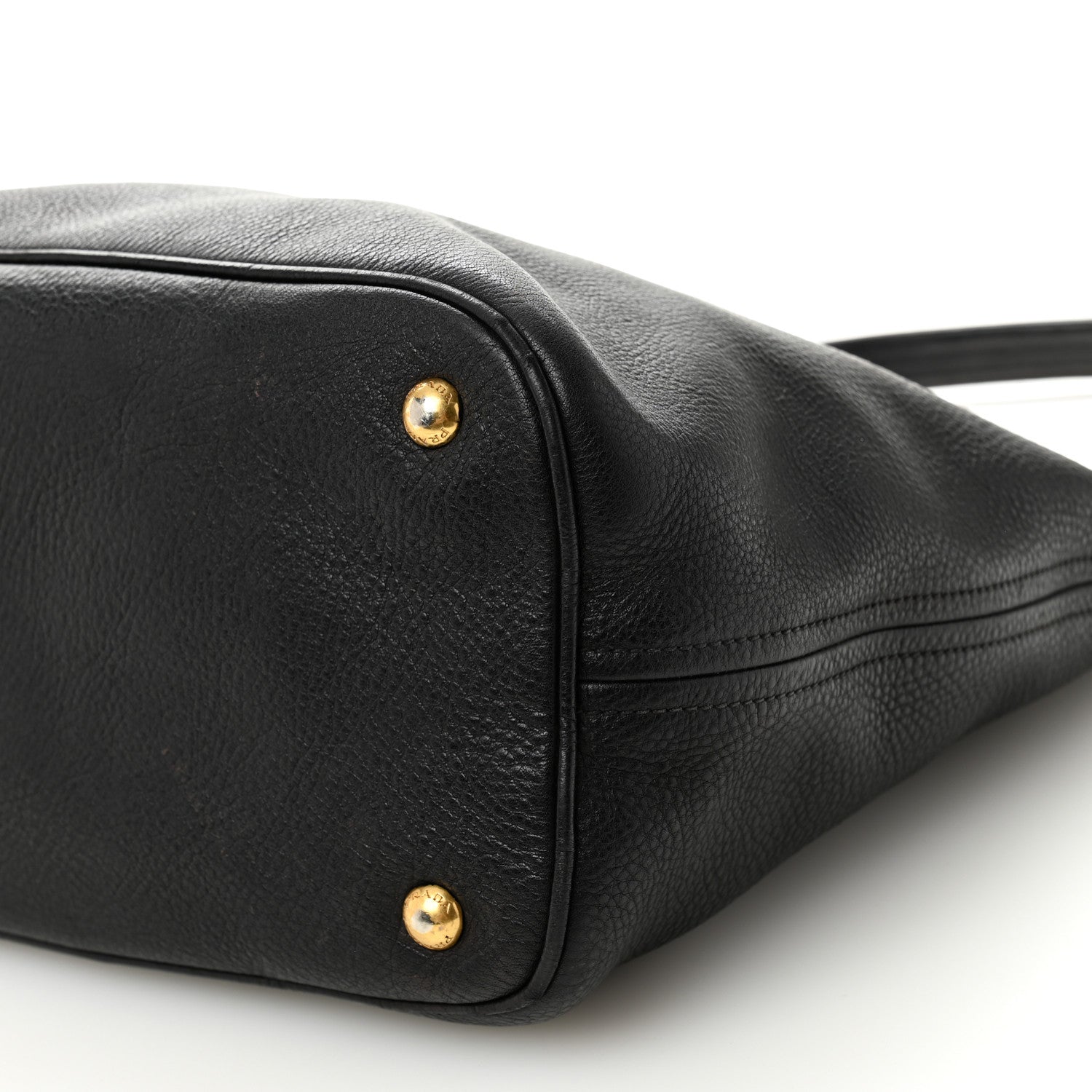 Prada Vitello Daino Hobo Black 11 of 12