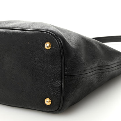 Prada Vitello Daino Hobo Black 11 of 12