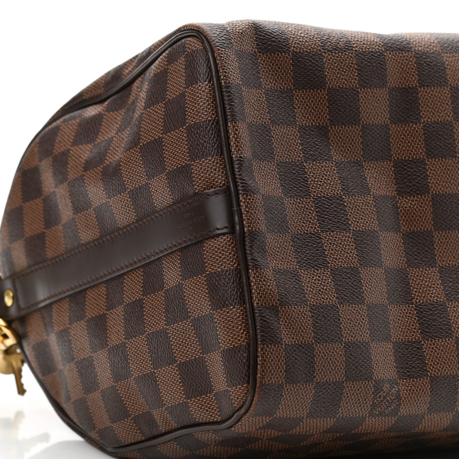 Louis Vuitton Damier Ebene Speedy Bandouliere 30 9 of 11