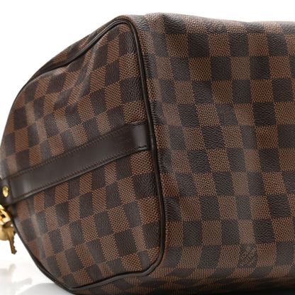 Louis Vuitton Damier Ebene Speedy Bandouliere 30 9 of 11