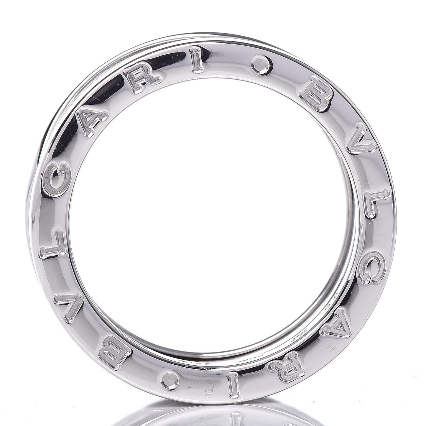 18K White Gold B.Zero1 3 Band Ring 56 7.5