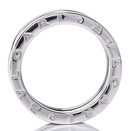 Bulgari 18K White Gold B.Zero1 3 Band Ring 56 7.5 4 of 6