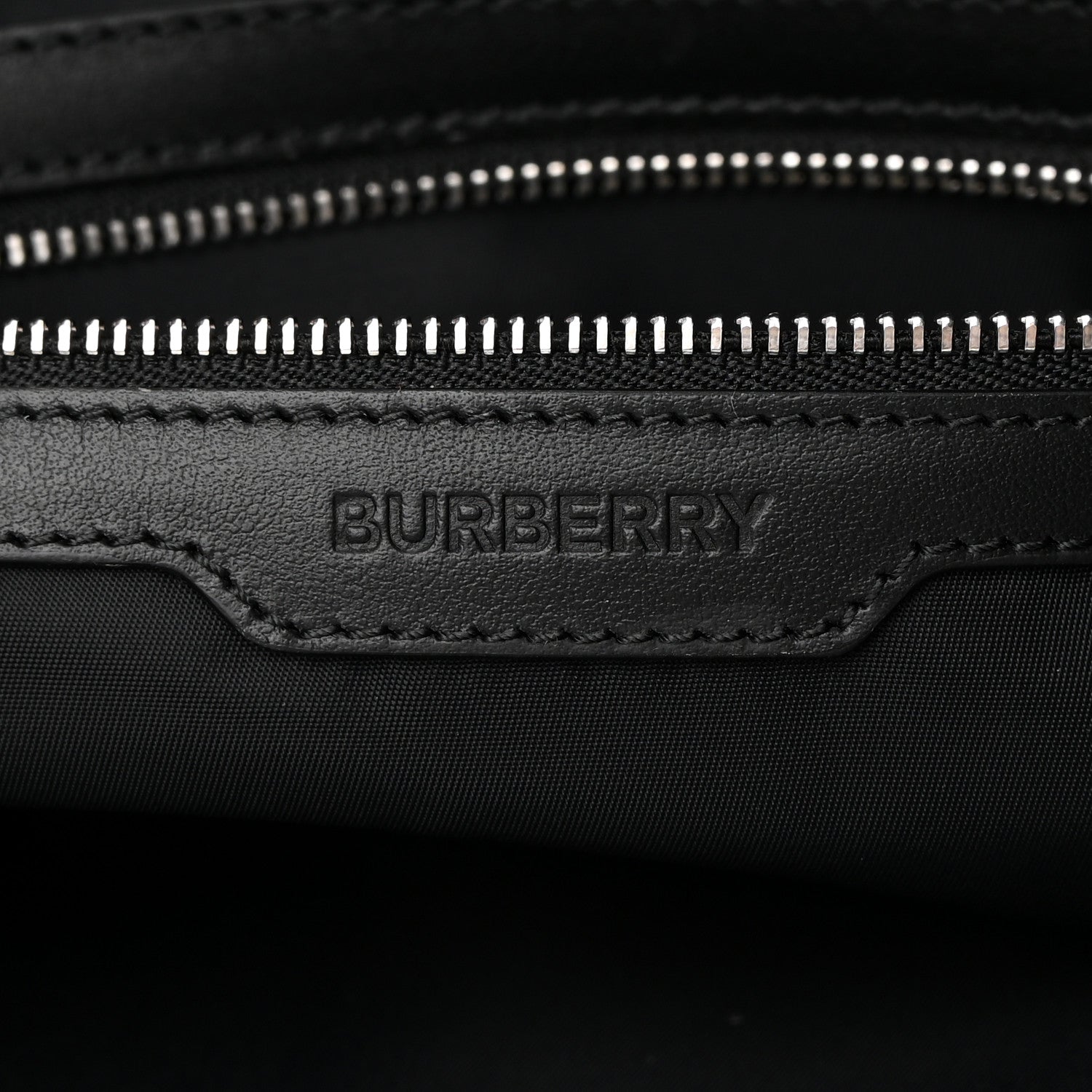Burberry Nylon Logo Small Ardwell Tote Black 6 of 13