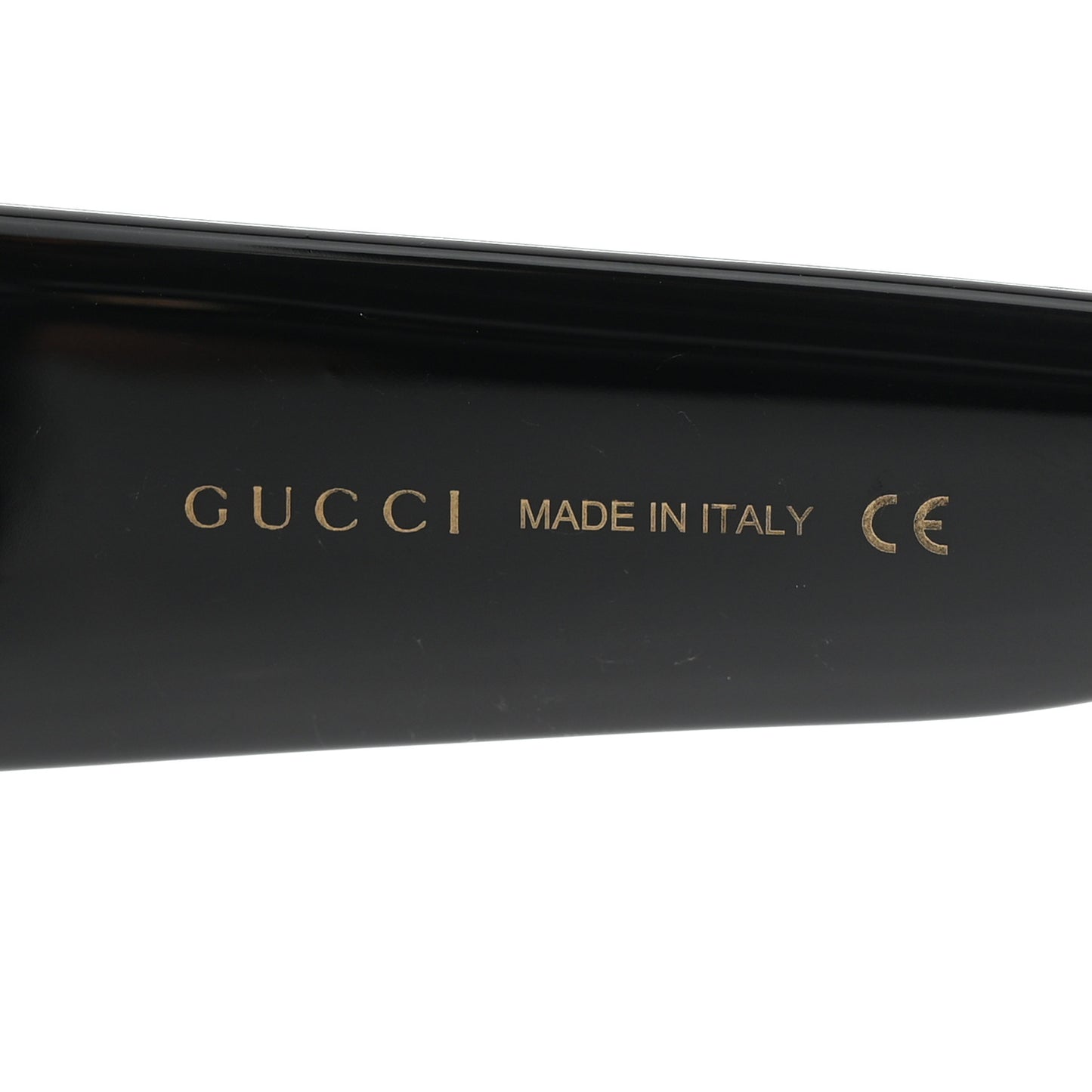 Acetate Square Frame Sunglasses GG0053S Black
