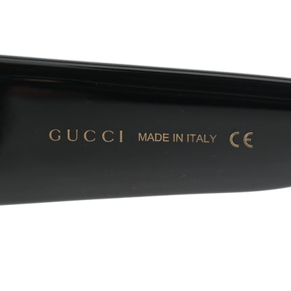 Gucci Acetate Square Frame Sunglasses GG0053S Black 6 of 8