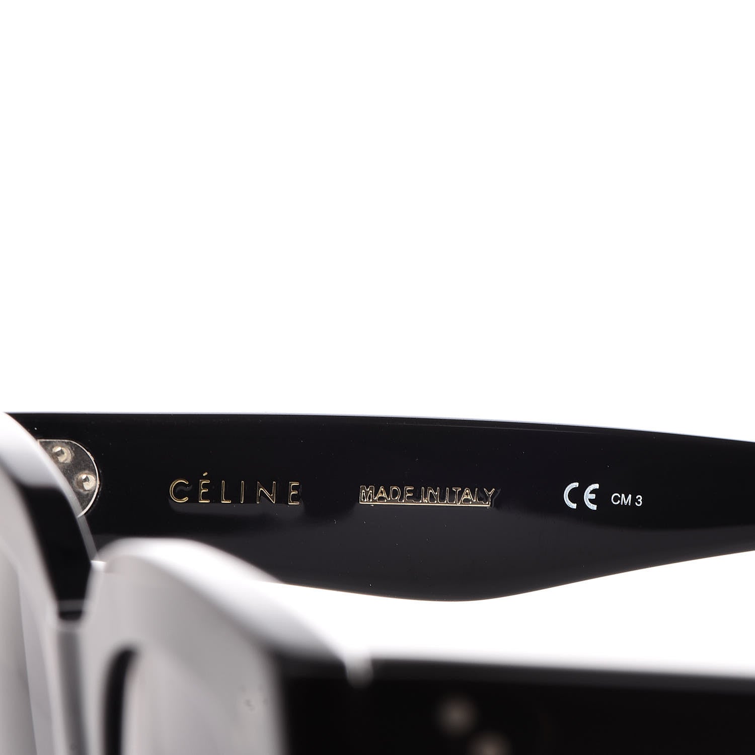 Celine Tilda Sunglasses CL 41076/S Black 5 of 6