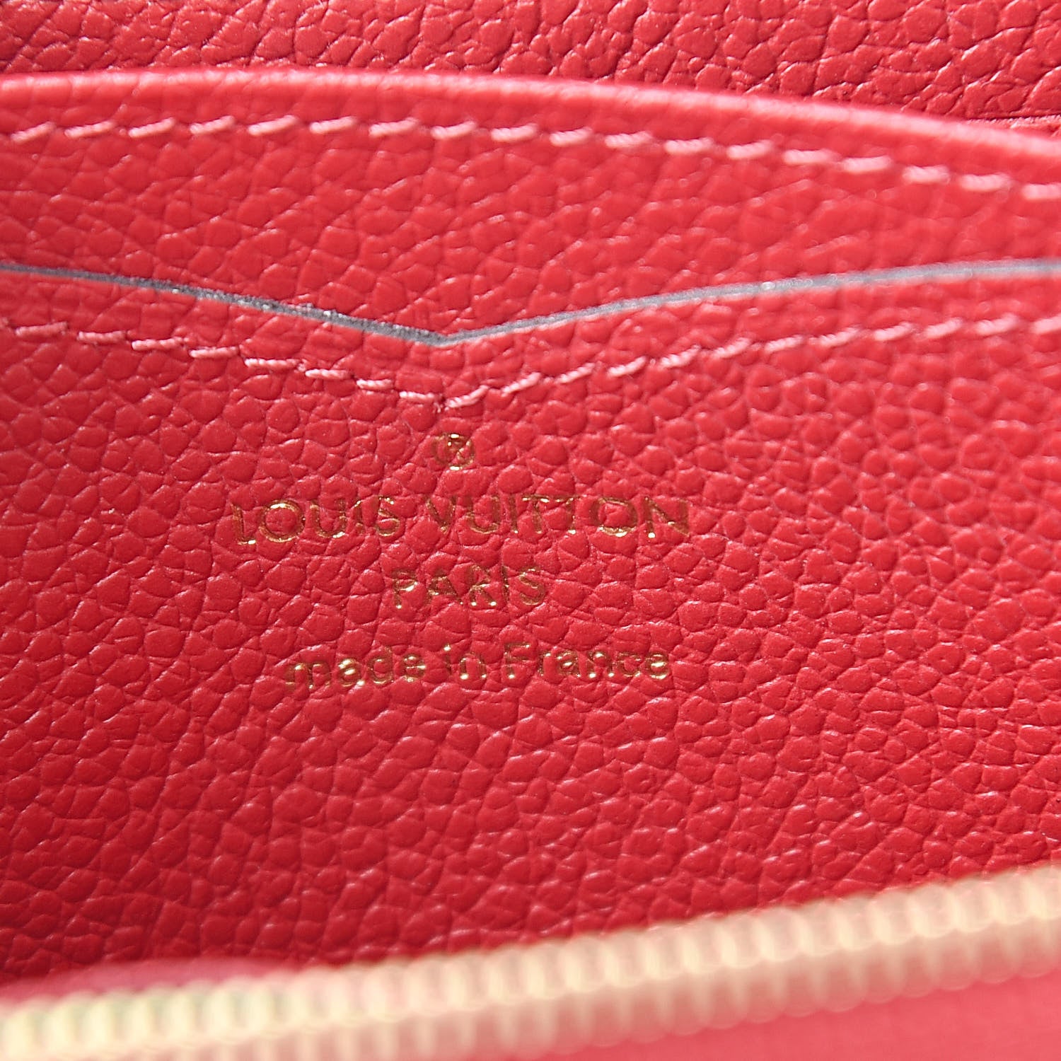 Louis Vuitton Empreinte Zippy Coin Purse Scarlet 6 of 8