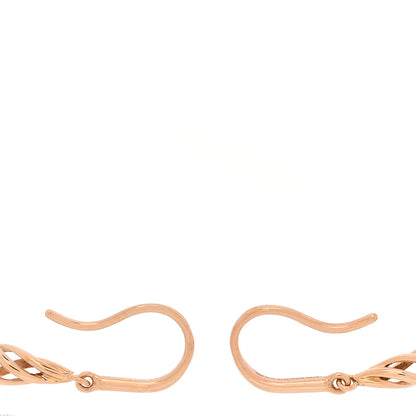 Tiffany 18K Rose Gold Paloma's Venezia Luce Drop Earrings 3 of 4