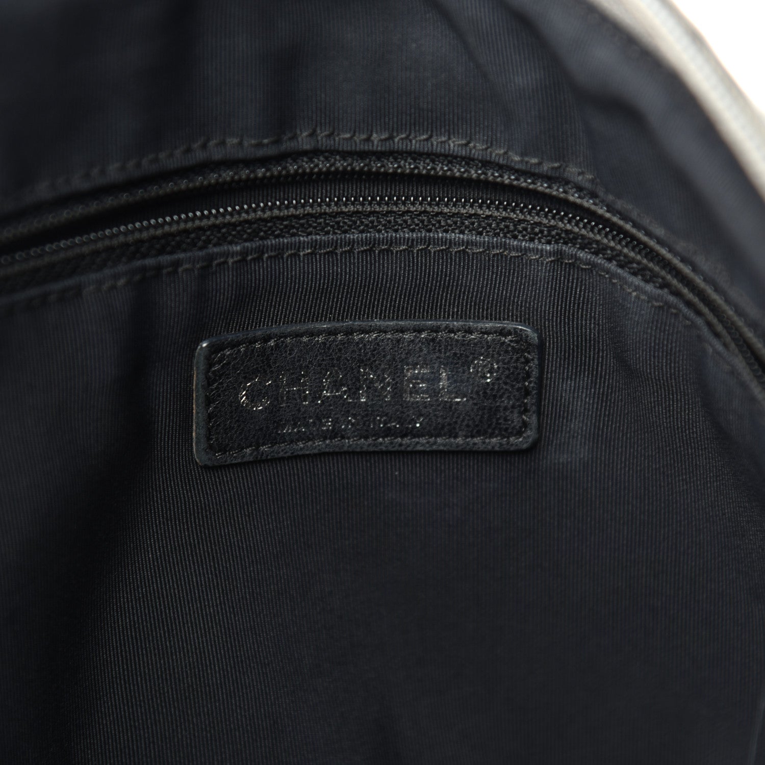 Chanel Lacquered Canvas Medium Unlimited Tote Argent Fonce 6 of 10