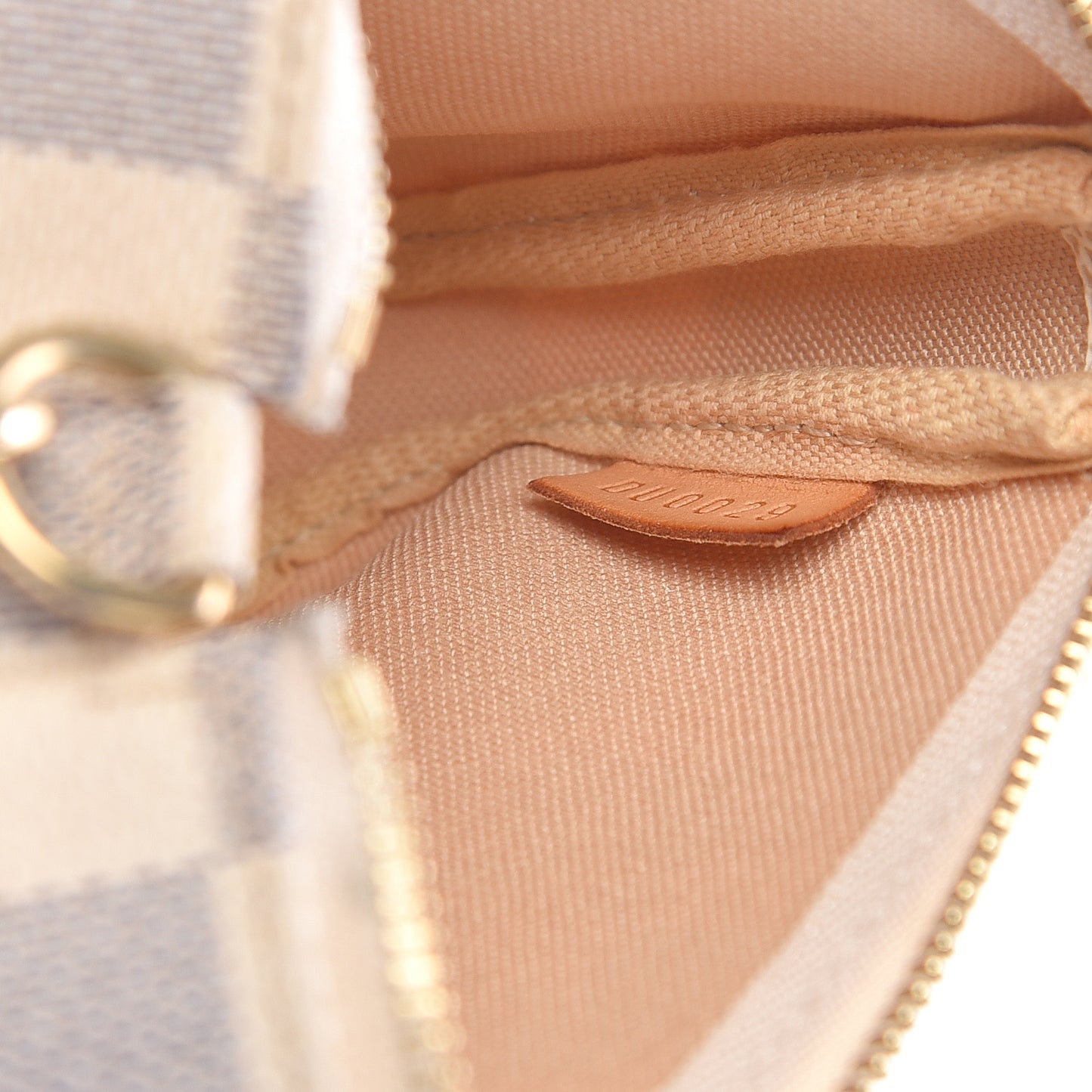 Damier Azur Mini Pochette Accessories