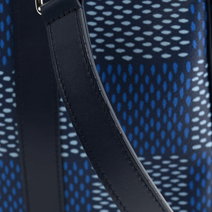 Louis Vuitton Damier Heritage Keepall Bandouliere 50 Blue 10 of 10