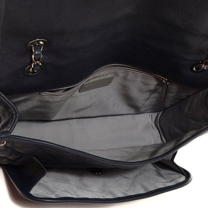 Chanel Caviar French Riviera Flap Dark Navy Blue 6 of 9