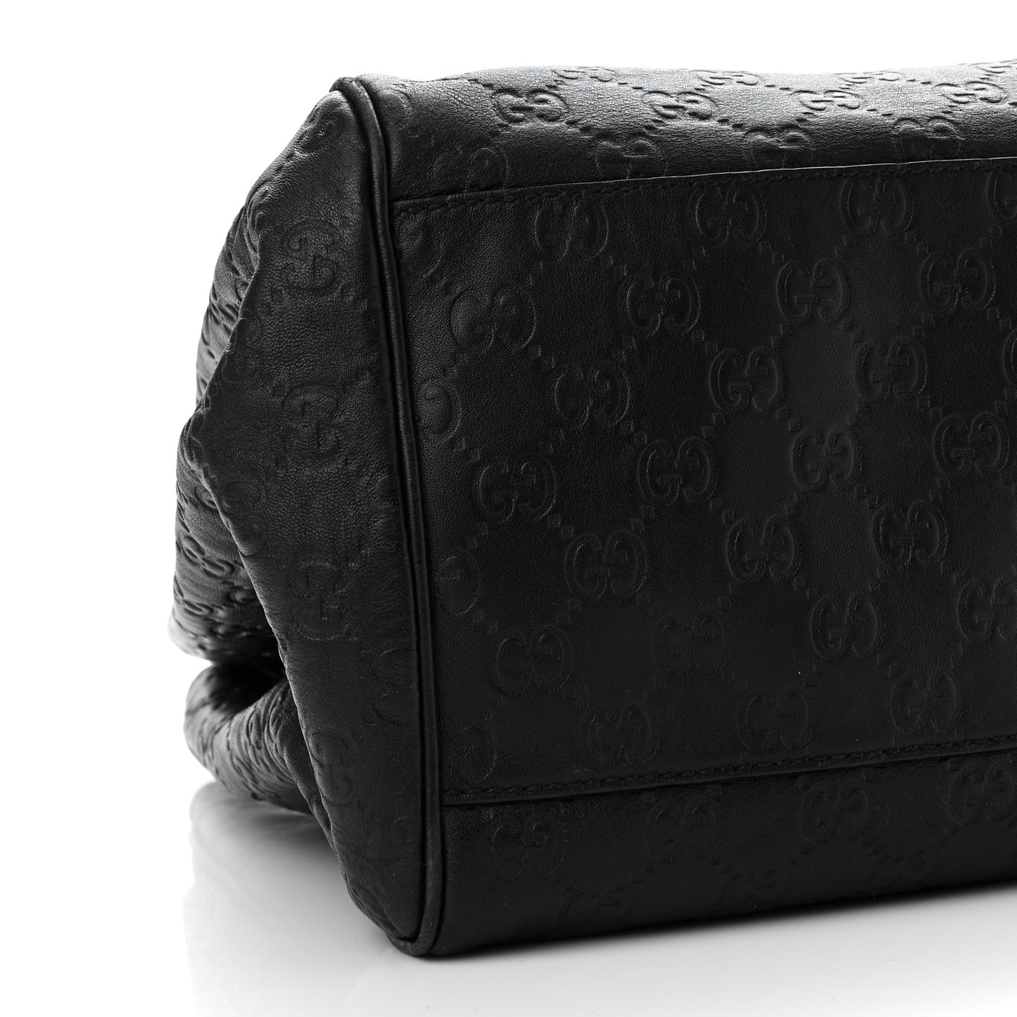 Guccissima Medium Emily Shoulder Bag Black
