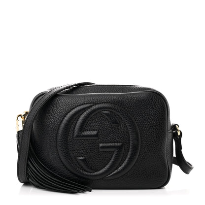 Gucci Pebbled Calfskin Small Soho Disco Bag Black 1 of 11