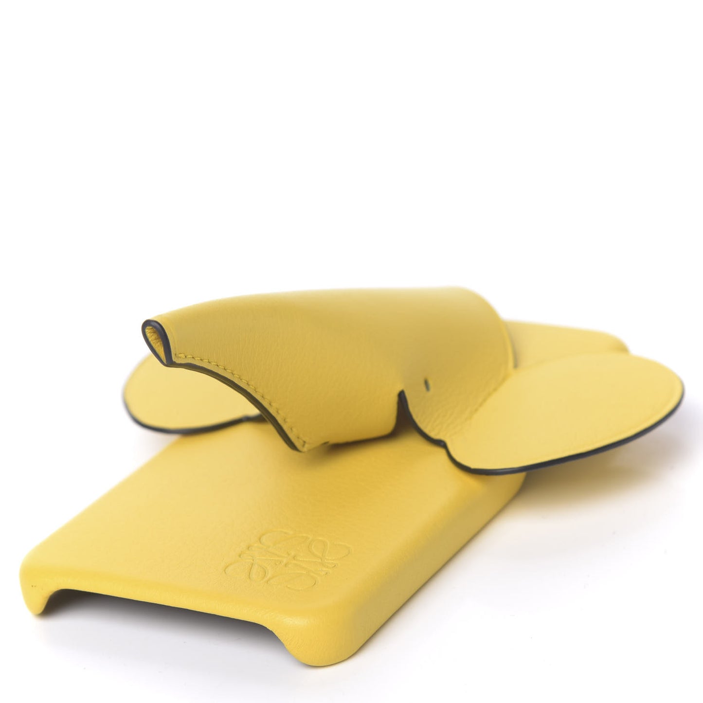 Calfskin Elephant Iphone X/XS Case Yellow