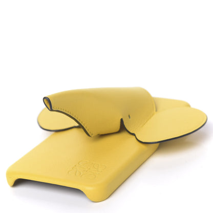 Loewe Calfskin Elephant Iphone X/XS Case Yellow 6 of 11