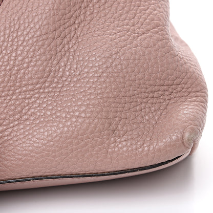 Gucci Pebbled Calfskin Medium Soho Chain Shoulder Bag Dark Cipria 11 of 12