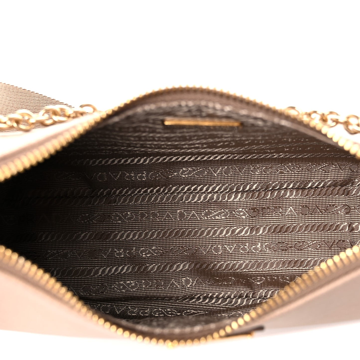 Saffiano Re-Edition 2005 Shoulder Bag Cammeo Beige